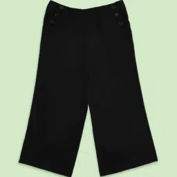 Pantaloons Junior Black Cotton Regular Fit Palazzo-image-44