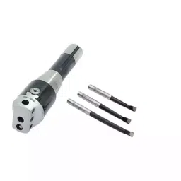 Buyohlic International Boring Head Diameter 1.5 inch R8 Shank, 7/16 Unf Drawbar 1 Div. 0.001 with 3 Carbide Tipped HSS Cutting Tools, UJ-VXDF-S9IX-picture-19
