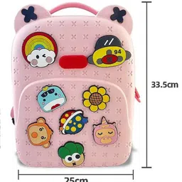 YK Unisex Kids Graphic Printed Backpack image 3