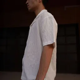 Big Bunny Men Custom Floral Opaque Casual Shirt image 4