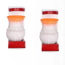 SOMIL Orange Glass Cylinder Printed Wall Lamps-picture-33