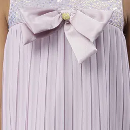 One Friday Embellished Sequined Empire Dress image 5