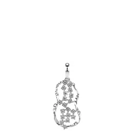 VALANOVA Women 14 Kt White Gold Lab Grown Diamond Pendant 1.55 gm-image-69