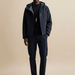 Mast & Harbour Men Zip Detail Long Sleeve Denim Jacket-picture-16