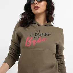Campus Sutra Typography Printed Hooded Cotton Pullover Sweatshirt-picture-11