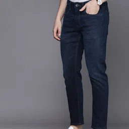 Louis Philippe Jeans Men Mid-Rise Slim Fit Jeans-picture-10