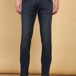 Wrangler Skanders Dark Blue Slim Fit Low Rise Jeans-picture-26
