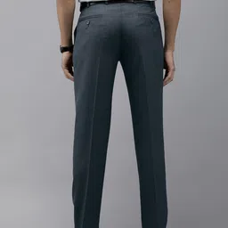Park Avenue Men Solid Mid-Rise Formal Trouser image 5