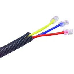 MULTICOMP PRO Sleeving TUBING, SPLIT LOOM, 18.771MM, BLACK, 50FT, 1445 (Pack of 50)-picture-47