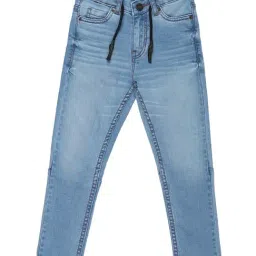 Peter England Boys Blue Solid Jeans-image-68