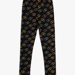 Koton Girls Printed Ankle Length Leggings-image-39