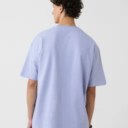 The Souled Store Men Graphic Printed Round Neck Cotton Oversized T-shirt image 5