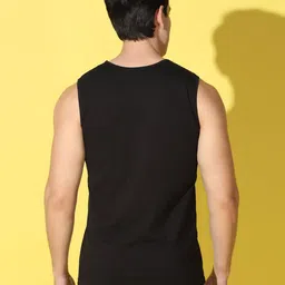 WOOSTRO Men Pack Of 2 Typography Printed Scoop Neck Cotton Slim Fit T-shirts image 4