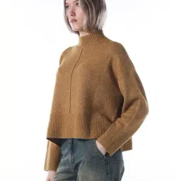 Only Brown Regular Fit Sweater image 3