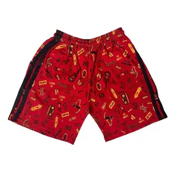 100LUCK Kids Pack Of 2 Conversational Printed Shorts image 2