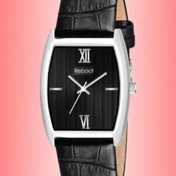 REBOOT Men Textured Dial & Leather Straps Analogue Watch NEW67-111 SLIM-picture-17