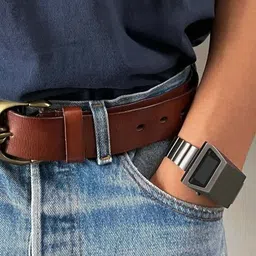 ZAADRAN Unisex Printed Dial & Stainless Steel Bracelet Style Straps Analogue Automatic Watch Armored Tank image 4