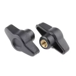 RS PRO Black Wing Clamping Knob M6 Threaded Hole, 161458-picture-41
