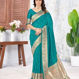 DIVASTRI Silk Blend Kanjeevaram Saree-picture-38