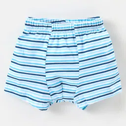 Babyhug 100% Cotton Briefs Striped Pack of 5 - Multicolor image 4