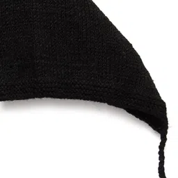 MayRa Knits Hand Knitted Cap - Black image 4