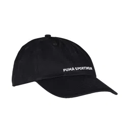 Puma Unisex Black Printed Baseball Cap image 2