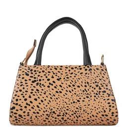 Flingo Leather Structured Handheld Bag image 4