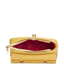 Globus Mustard Textured Medium Handbag image 4