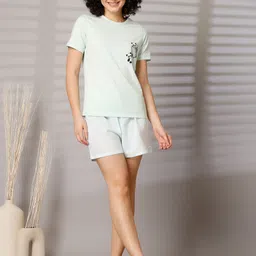 ETC Women Pure Cotton Cartoon Character Printed Night suit-picture-34