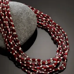 Dugran By Dugristyle Red Opera Necklace-image-73