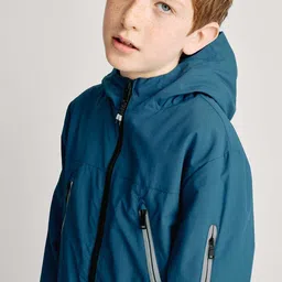 Marks & Spencer Boys Hooded Solid Sporty Jacket-picture-34