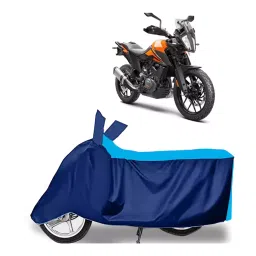 Auto Pearl Two Wheeler Cover for KTM 390 Adventure BS6 - Cyan, Blue-picture-48