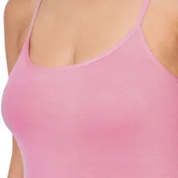 Amante Beige & Pink Cotton Camisoles - Pack Of 2 image 4