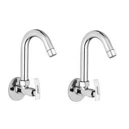 ALTURAS Ocean Brass Sink Cock Tap for Bathroom/Kitchen Pillar Tap (Set of 2)-picture-16