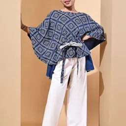 Baawri Girls Printed Top with Trousers image 5