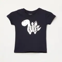 Juniors by Lifestyle Boys Blue Cotton T-Shirt-picture-21