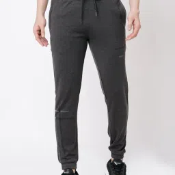 Sweet Dreams Charcoal Melange Regular Fit Joggers-image-69