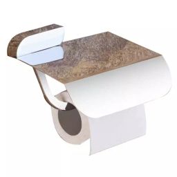 Aquieen Toilet Paper Holder Brass Chrome Finish Silver, AQN 877-picture-49