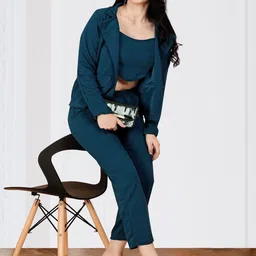 Mast & Harbour Round Neck Sleeveless Top With Trousers Co-Ords image 4