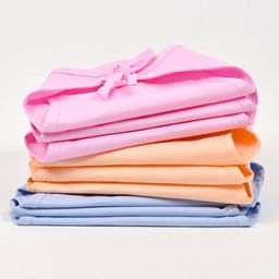 mom's home Moms Home Cotton Double Layered Cloth Langot Pack of 9 - Multicolour-picture-31