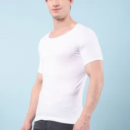 RKG Men Pack Of 10 Round Neck Short Sleeves Cotton Undershirt Vests image 4