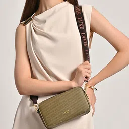 LAVIE LUXE Printed Structured 2 Compartment Crossbody Sling Bag-image-75