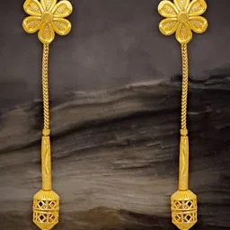 Raj And Deb Gold-Plated Brass Earrings-picture-16