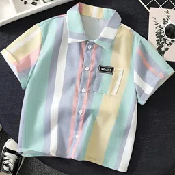 KIDGARB Pack of 2 Polycotton Printed Shirts image 3