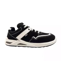Allen Cooper Steel Toe Safety Shoes Low Ankle PU Sole Size 8 UK/India Black, ACM 1700-picture-48
