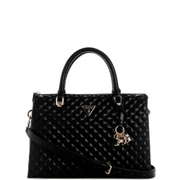 GUESS Women Solid Structured Quilted Handheld Bag-picture-40
