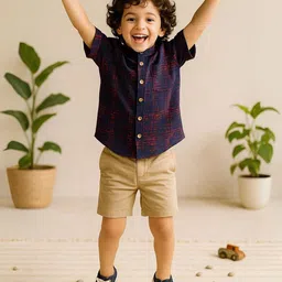 Urban Birdie Boys Comfort Printed Casual Shirt-picture-33