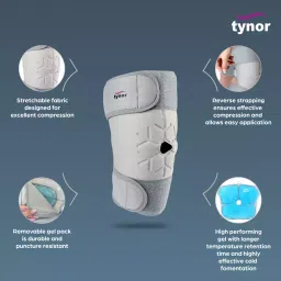 Tynor Cool Pack Knee Wrap Universal Size I02UBZ image 3