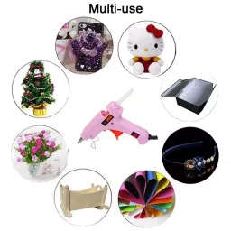 Fadman 20 W Hot Melt Mini Glue Gun with 20 Sticks Standard Temperature Pink 7 mm Stick Dia., XX-PIKXKI20VAT-20SXSDDS image 5