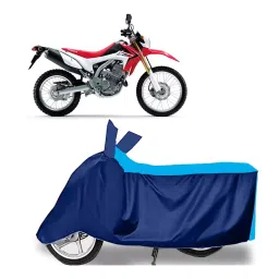 Auto Pearl Two Wheeler Cover for Honda CRF 250 L - Cyan, Blue-picture-23
